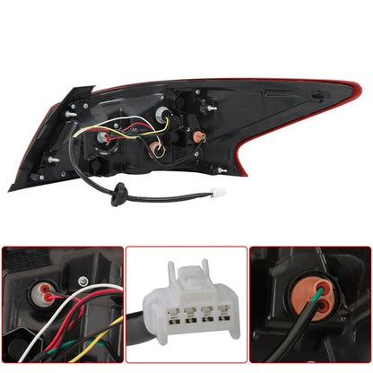 Solid Spare Fit For Nissan Altima 2016-2018 Brake Lamp Tail Light Rear Left Driver Assembly