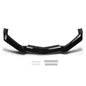 Solid Spare Fit For 2020-2025 Corvette C8 5VM Style Front Bumper Lip Splitter Glossy Black