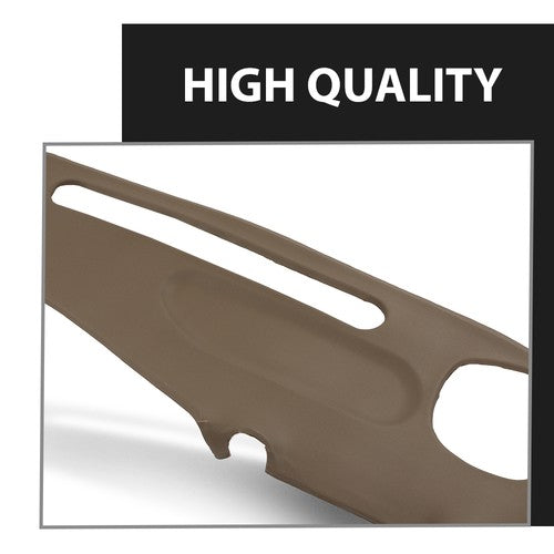 Solid Spare Fit For 98-02 Chevy S10 Blazer GMC S15 Jimmy TPE Dash Board Cap Cover Pad Beige