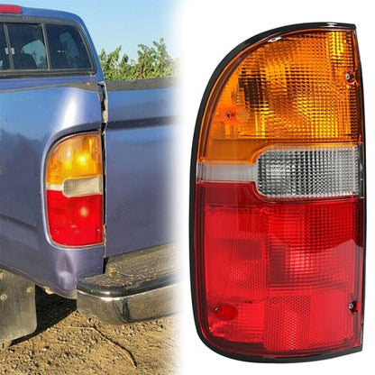 Solid Spare Left Side Tail Light W/Bulb For Toyota Tacoma 1995-2000 #TO2800116 Brake Lamp