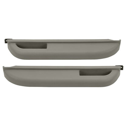 Solid Spare 2x Front Door Armrest for Chevy Blazer C/K1500 C/K2500 1990-1994 GMC Yukon Gray