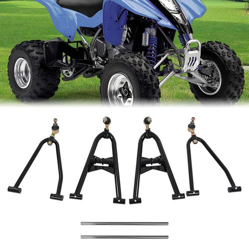Solid Spare Front A Arm +3“ wider +0" Forward For Suzuki LTZ400 03-04 Kawasaki KFX 400 03-08