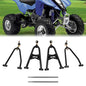 Solid Spare Front A Arm +3“ wider +0" Forward For Suzuki LTZ400 03-04 Kawasaki KFX 400 03-08