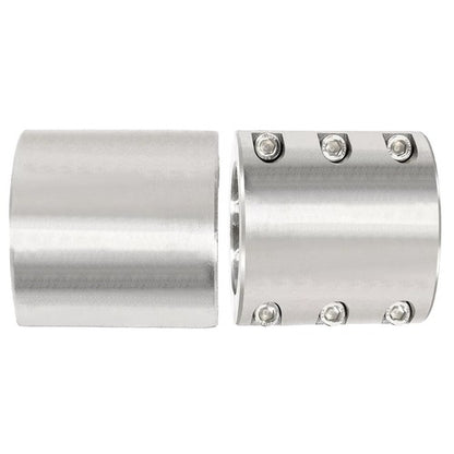 Solid Spare 2PCS 1.625 1 5/8" Inch OD Size Roll Cage Mounts Split Collar Tube Clamps