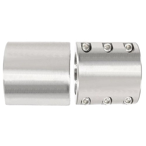 Solid Spare 2PCS 1.625 1 5/8" Inch OD Size Roll Cage Mounts Split Collar Tube Clamps