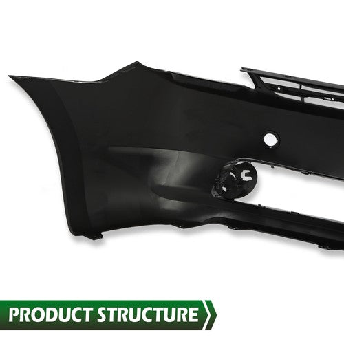 Solid Spare Fit For 2004-2009 Toyota Prius Hatchback Front Bumper Cover Fascia Assembly