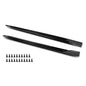 Solid Spare Side Skirts Extension Panel Fit For 2020-2025 BMW G06 X6 M Sport Gloss Black