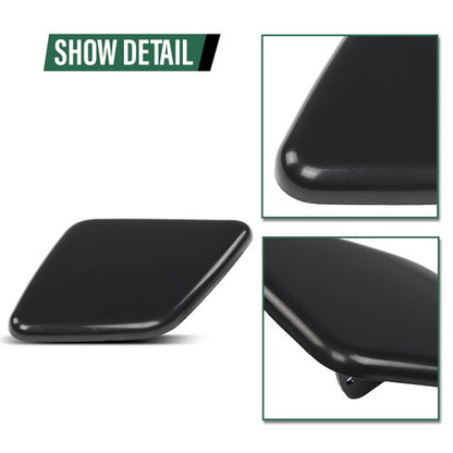 Solid Spare Fit For 2007-2014 Volvo XC90 Front Bumper Headlight Washer Cover Left & Right