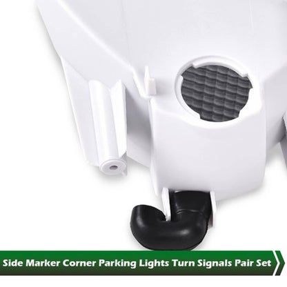 Solid Spare Fit For 98-02 Pontiac Firebird Trans Am Front Corner Turn Signal Lights Housings