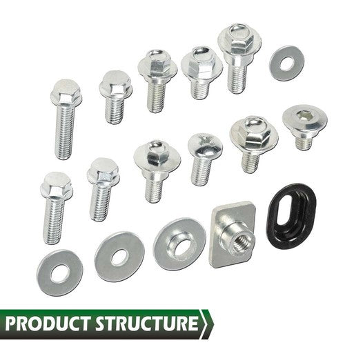 Solid Spare Fit For Honda CRF150R CRF250R CRF450R Body Fenders Engine Frame Bolt Kit New