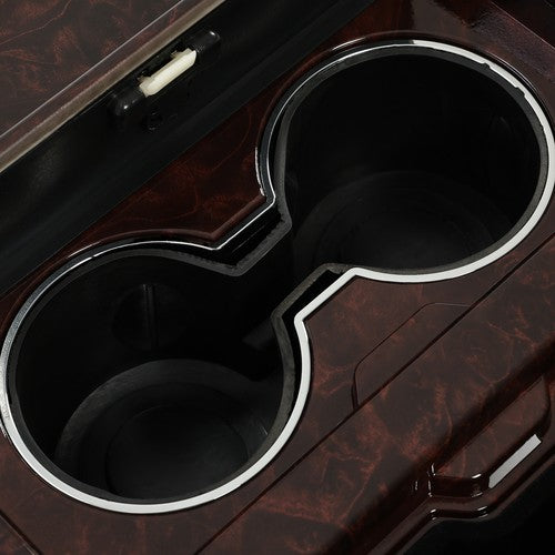 Solid Spare Console Cup Holder Storage Woodgrain for 07-14 Chevy GMC Truck & SUV 23164631