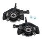 Solid Spare 2Pcs Front Steering Knuckle & Wheel Hub Bearing Assembly For Honda CR-V 2007-09