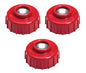 Solid Spare (3) TRIMMER HEAD BUMP KNOB FOR JOHN DEERE S1400 and DC1600