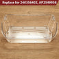 Solid Spare Clear Refrigerator Top Upper Door Bin Replacement For Frigidaire 240356402