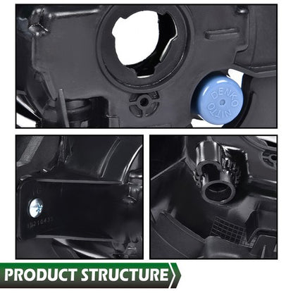 Solid Spare Bumper Fog Lights Driving Lamps w/ Wiring+Switch Fit For 2007-2012 Nissan Altima