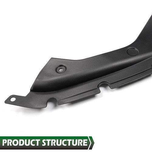 Solid Spare Fit For 2016-2020 Honda Civic 10th Gen Long Version Engine Bay Side Panel Cover