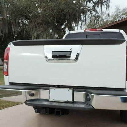 Solid Spare Chrome Mirror Cover +4 Door Handle+Full Tailgate Cover For 13-19 Nissan Frontier
