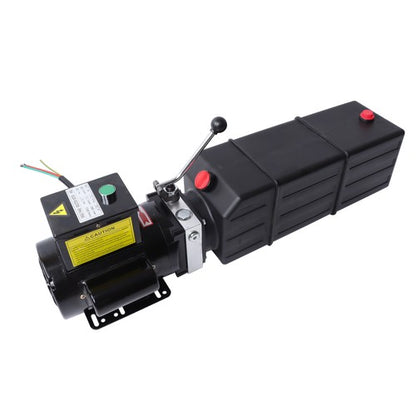 Solid Spare Hydraulic Power Unit 16 Quart 4 Gallon Hydraulic Pump 3450RPM 2HP Single Phase