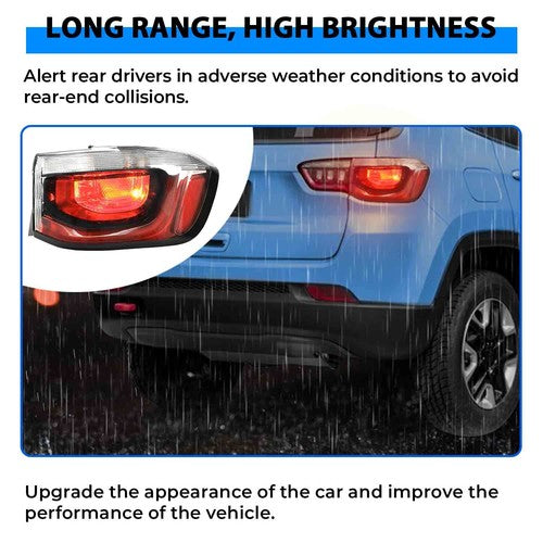 Solid Spare Right Passenger Side Rear Tail Light For Jeep Compass 2017-2020 17 20 Brake Lamp