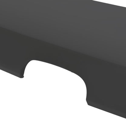 Solid Spare Fits Honda Civic Sport 2022-2024 Front Bumper Upper Grille+Grill Cover Molding