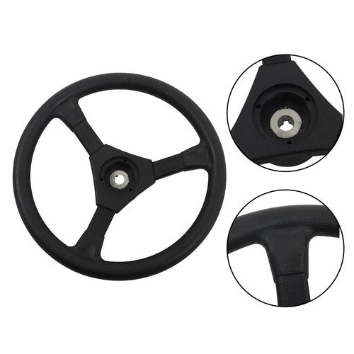 Solid Spare 12 Feet Boat Rotary Steering System Outboard Marine With 12' Steering Cable Kit
