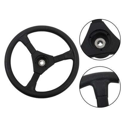Solid Spare 12 Feet Boat Rotary Steering System Outboard Marine With 12' Steering Cable Kit