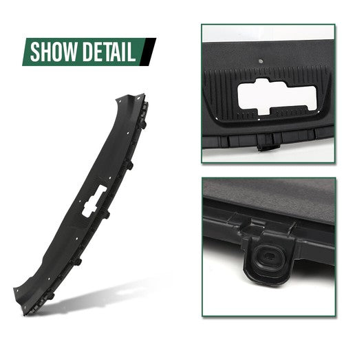 Solid Spare Grille Cover Upper Radiator Sight Shield Fit For 2015 2016 2017 Hyundai Sonata
