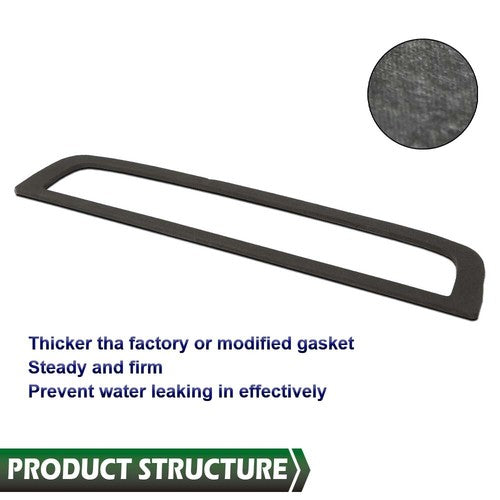 Solid Spare Fit For 14-20 Chevy Silverado GMC Sierra Third Brake Light Foam Seal Gasket