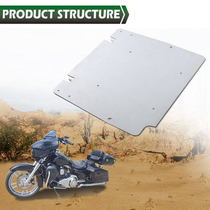 Solid Spare Tour Pack Trunk Metal Base Plate Mounting Fit For 2014+ Harley Touring Road King