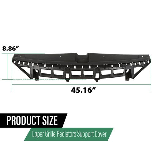 Solid Spare Fit For 18-22 Hyundai Accent Upper Radiator Support Sight Shield Panel Cover