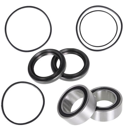 Solid Spare REAR WHEEL AXLE BEARING KIT Fit FOR YAMAHA YFM700 700R RAPTOR 2009 UPGRADED