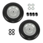 Solid Spare 2-Pack 14.5x4-8 Wheelbarrow Tire And Wheel 5/8" Bearings Fits For Garden Cart