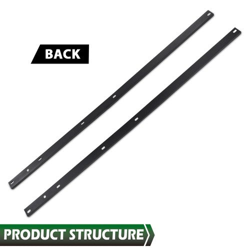 Solid Spare New 2pcs Roof Rack Side Rail Package Black Fit For 2009-2017 Chevrolet Traverse