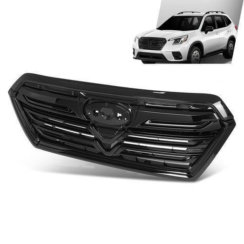 Solid Spare Fit For 2022-2024 Subaru Forester Sport Front Bumper Grille Grill J1010SJ260