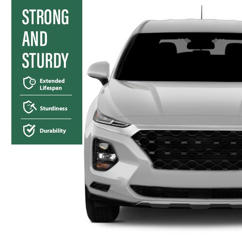 Solid Spare Fit For 19-20 Hyundai Santa Fe 86374S2010 Front Upper Bumper Molding Trim