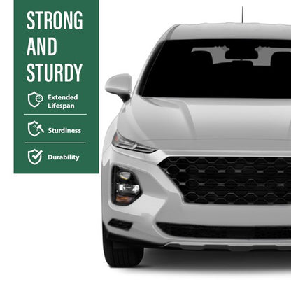 Solid Spare Fit For 19-20 Hyundai Santa Fe 86374S2010 Front Upper Bumper Molding Trim