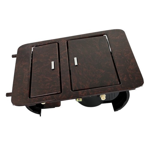 Solid Spare Console Cup Holder Storage Woodgrain for 07-14 Chevy GMC Truck & SUV 23164631