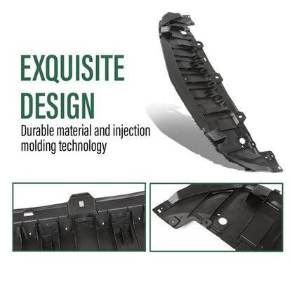 Solid Spare Fit For 17-19 Mercedes-Benz CLA250 Front Bumper Lower Splash Shield 1178850100