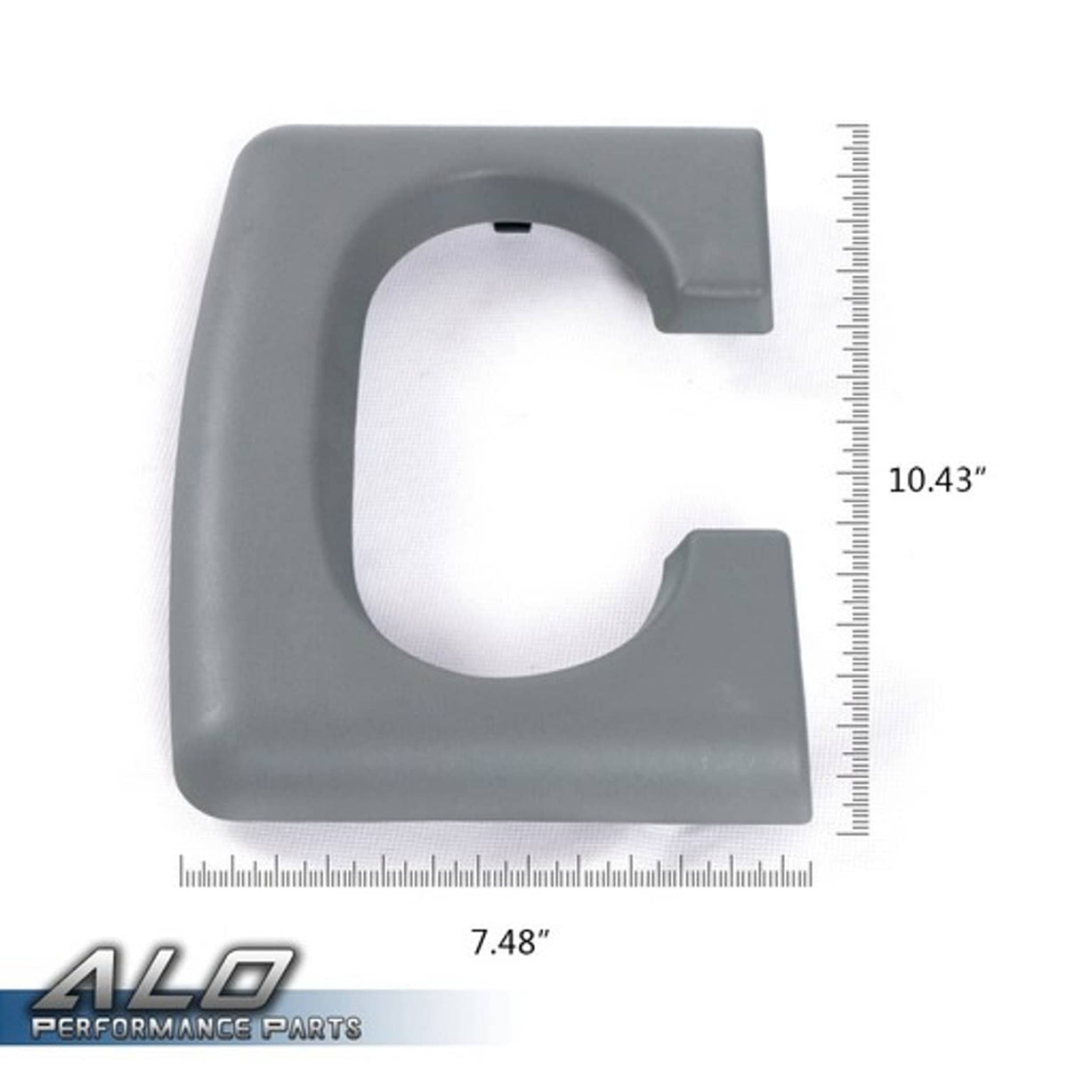 Solid Spare Fit For 04-2014 Ford F-150 Center Console Cup Holder Pad Cover Grey Replacement