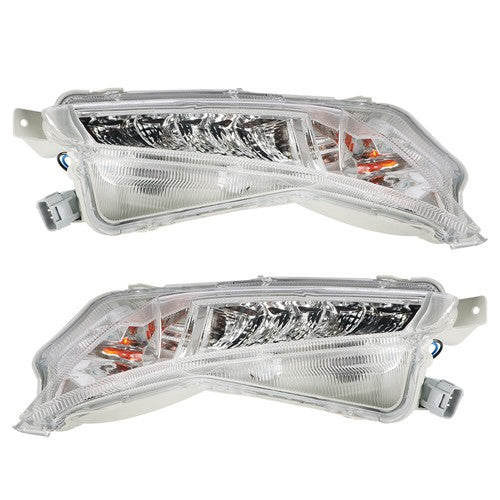 Solid Spare Fit For Toyota Camry XLE XSE 2015-17 Front LED Fog Lights Lamps Driver&Passenger