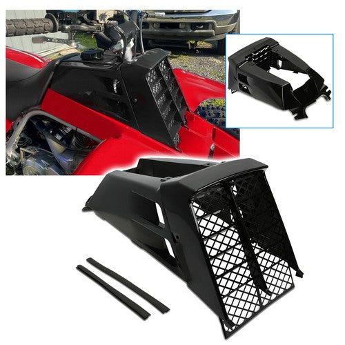 Solid Spare Plastic Gas Tank Side Covers with Grille For Yamaha Banshee 350 YFZ350 1987-2006