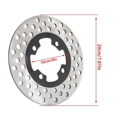 Solid Spare Front Brake Calipers & Brake Rotors For 2007-2014 Yamaha Grizzly 350 400 450 YFM