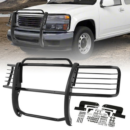 Solid Spare Front Bumper Grille/Brush/Headlight Guard For 2004-12 Chevy Colorado GMC Canyon