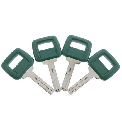 Solid Spare 4X Ignition Keys For Volvo Loader Articulated Hauler 17225331