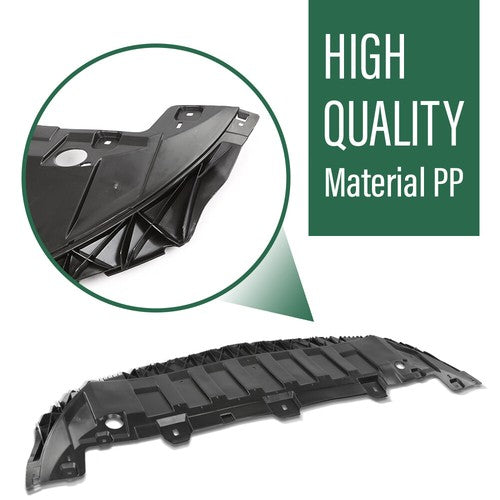 Solid Spare Fit For 17-19 Mercedes-Benz CLA250 Front Bumper Lower Splash Shield 1178850100