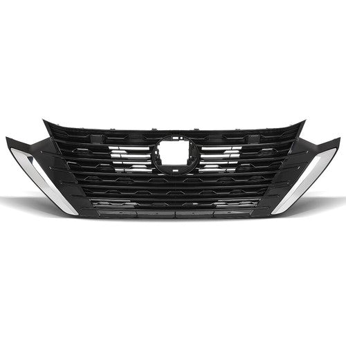Solid Spare Front Bumper Upper Grille Fit For 2024-2025 Nissan Sentra S SV 62310-6LY0A