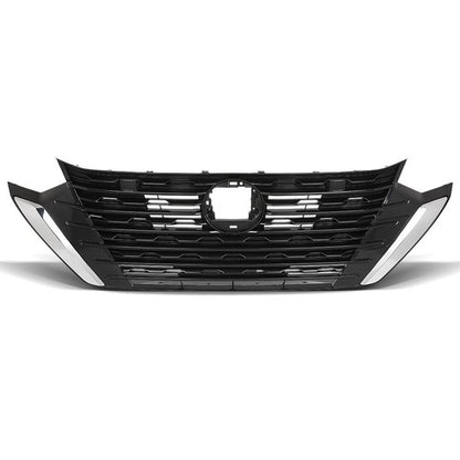 Solid Spare Front Bumper Upper Grille Fit For 2024-2025 Nissan Sentra S SV 62310-6LY0A