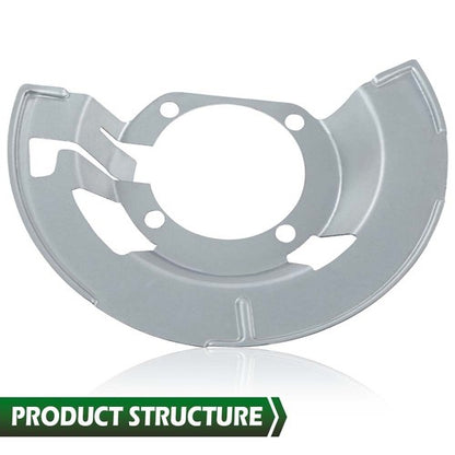 Solid Spare Front Left & Right Side Brake Dust Shield Fit For 2000-2002 Dodge Ram 2500 3500
