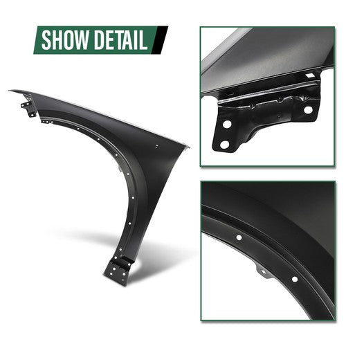Solid Spare Fender Front Left Side Fit For 2020-2025 Cadillac XT6 84596459 GM1240423