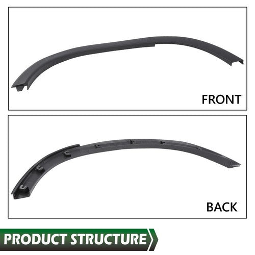 Solid Spare Fit For 13-22 Chevrolet Trax Rear Right Fender Flare Wheel Arch Trim Molding